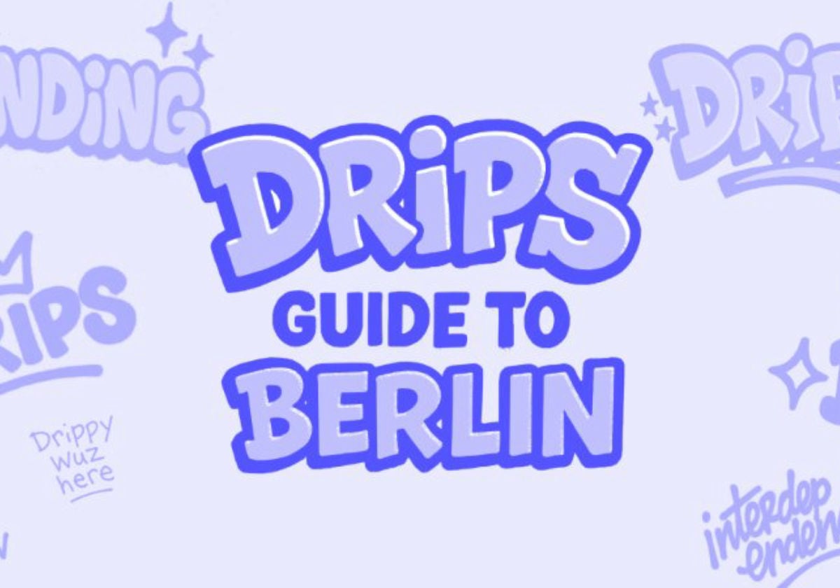 The logo of the Drips Guide to Berlin