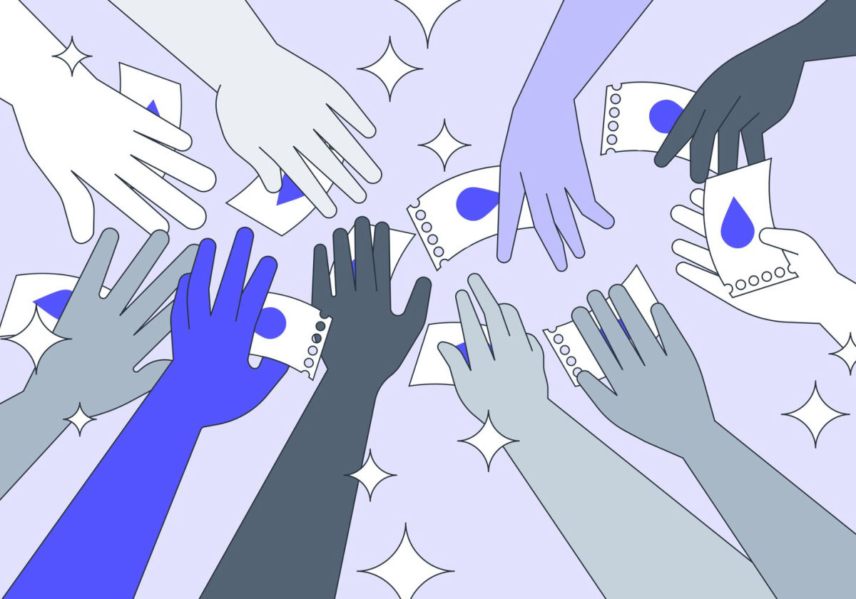 Collaborative Drip List illustration